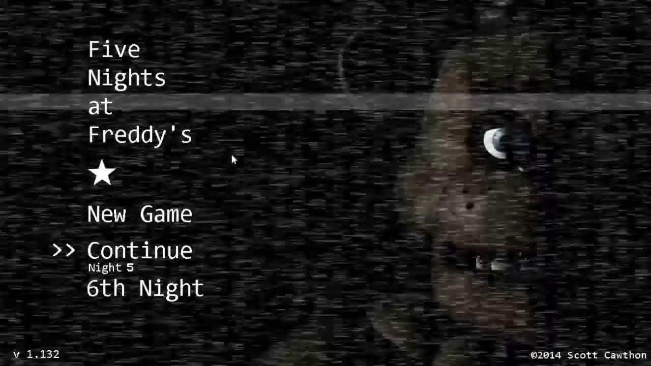 Five Nights at Freddy'sせめてチュートリアル終わらせたい