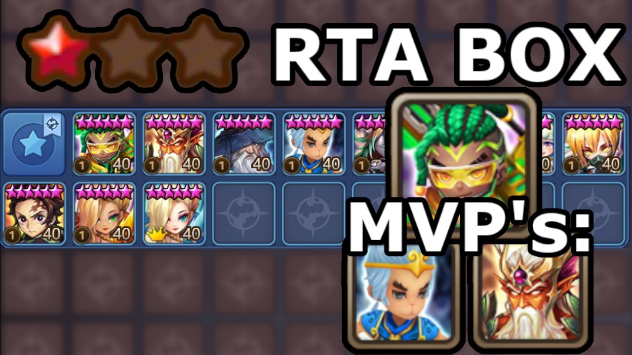 Season 36 G1 RTA Box Review - Summoners War