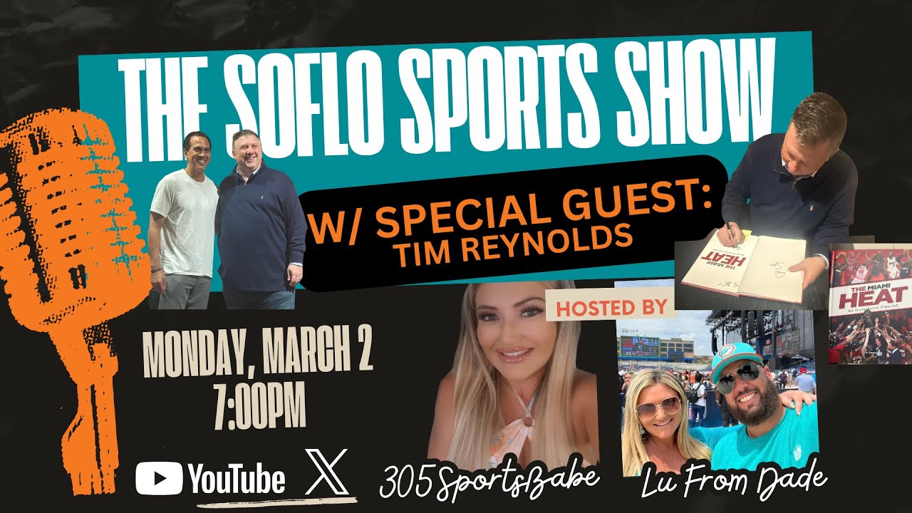 The SoFLo Sports Show [Episode 138] - w/ Special Guest: Tim Reynolds
