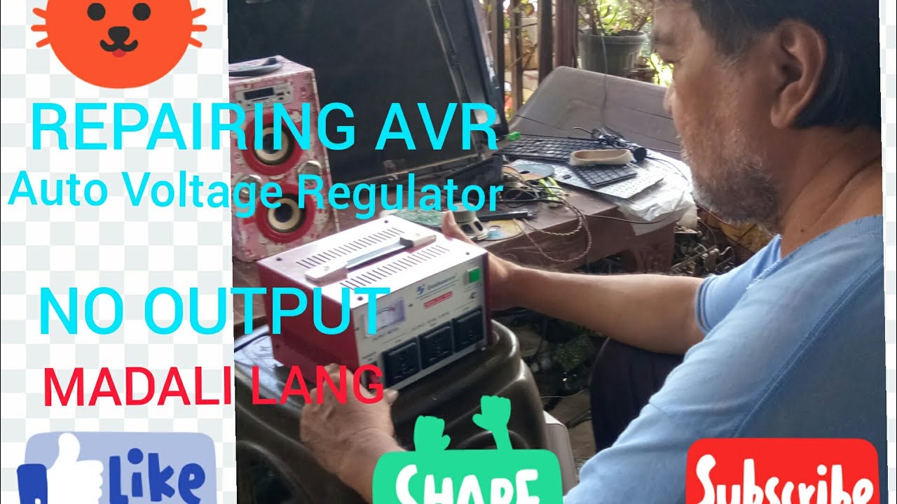 HOW TO REPAIR AVR ( AUTO VOLTAGE REGULATOR) AUTOMATIC VOLTAGE NOT WORKING # 91 VLOG # LM REPAIR VLOG