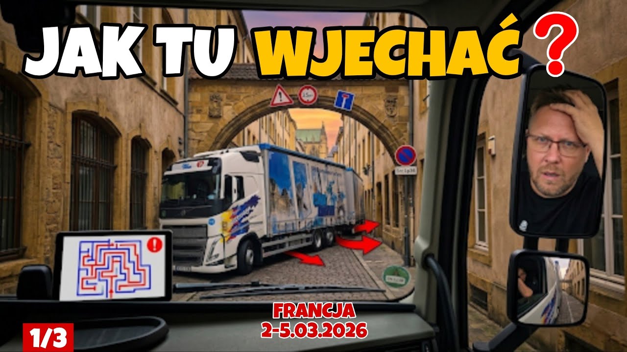 #142 WJECHAŁEM W ŚLEPĄ ULICZKĘ WE FRANCJI! 😱 Masakra z oknami w Metz!