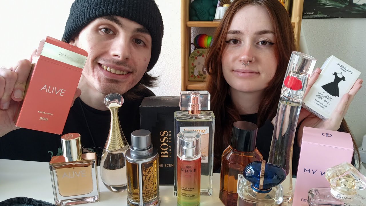 ASMR NOTRE COLLECTION DE PARFUMS 🤑  - ASMR FR