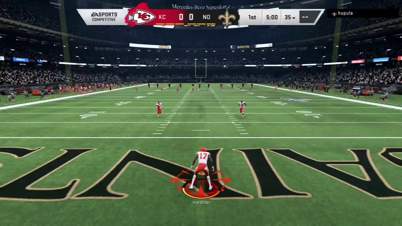 Madden 20 Mecole Hardman Kick return touchdown🤯