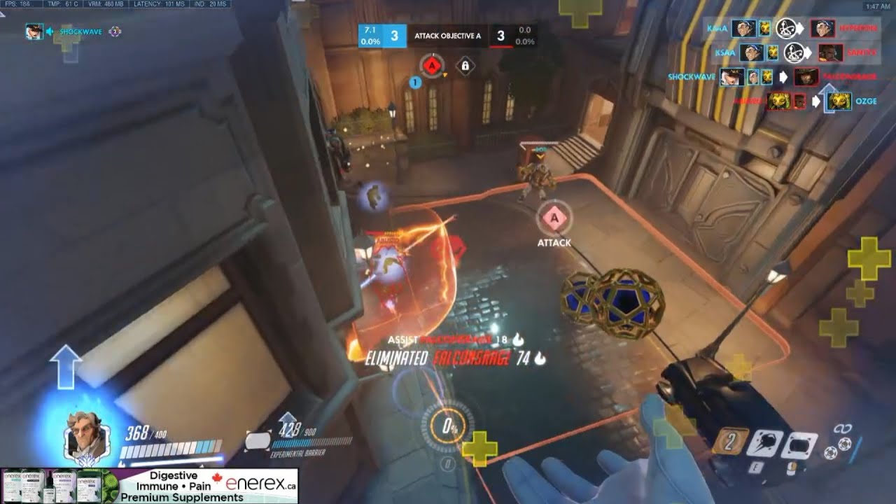 Overwatch Rank 1 Sigma God KSAA The Most Dominant Gameplay Ever
