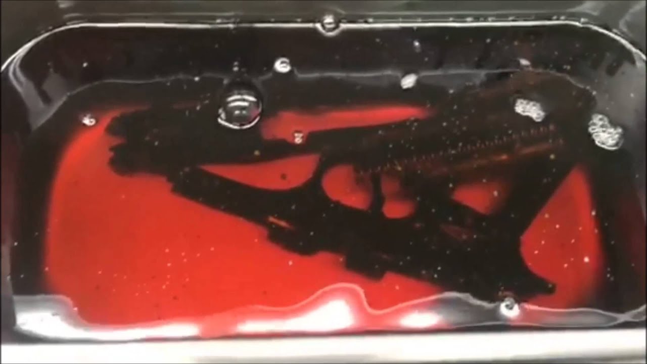 Ultrasonic Gun Cleaning Process in Action!