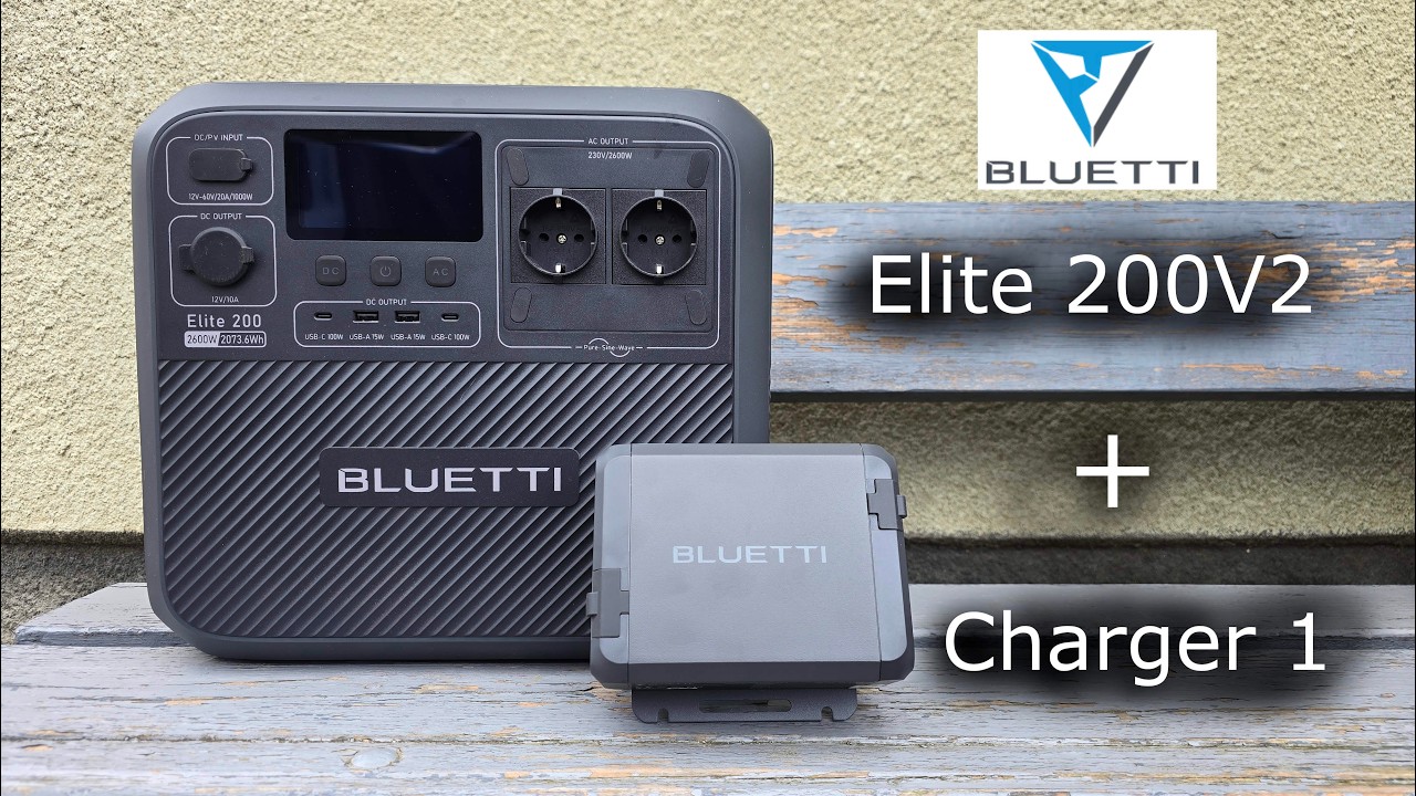 Bluetti ELITE 200v2 i Bluetti CHARGER montaż w samochodzie i jak to działa?