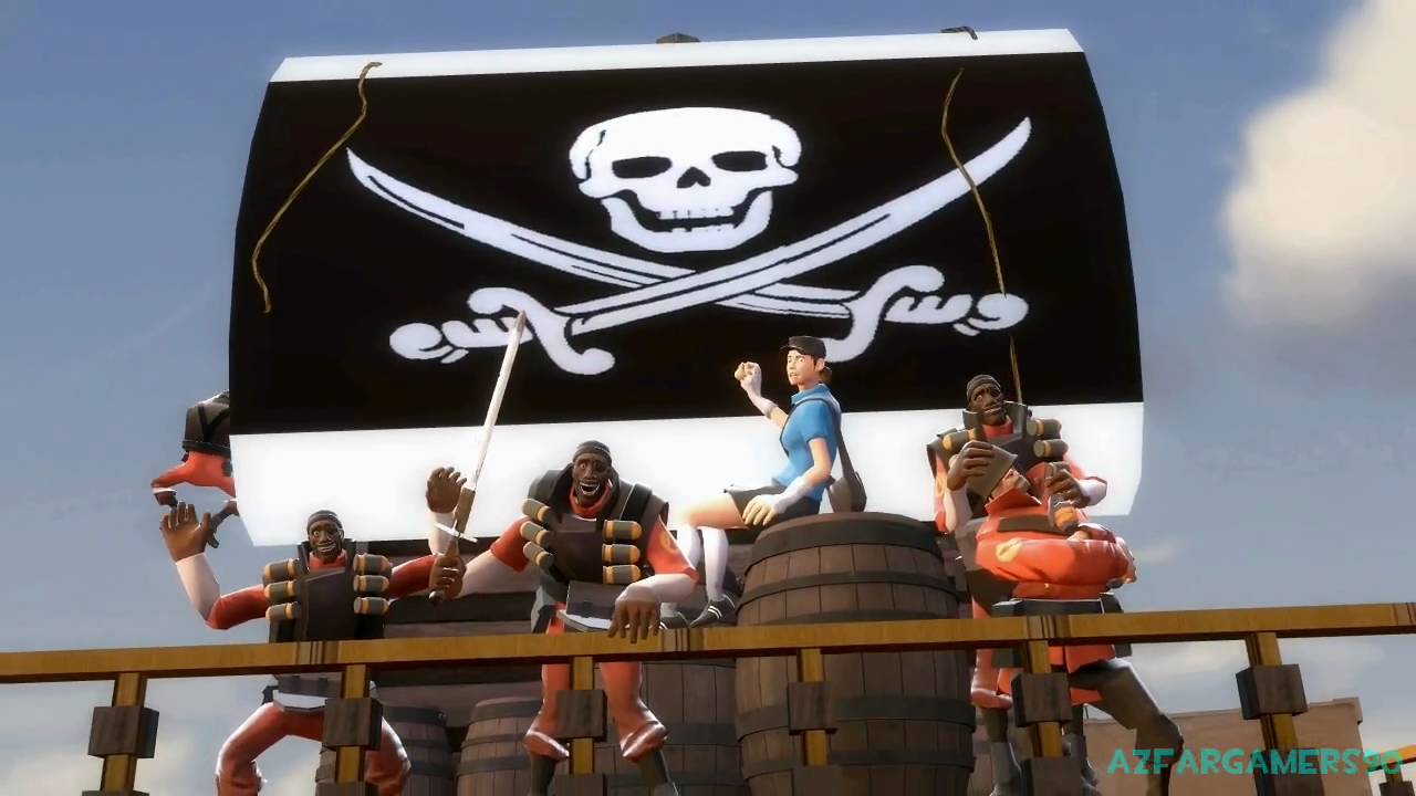 Pirate Demomen - You Are A Pirate (GMOD Music Video)