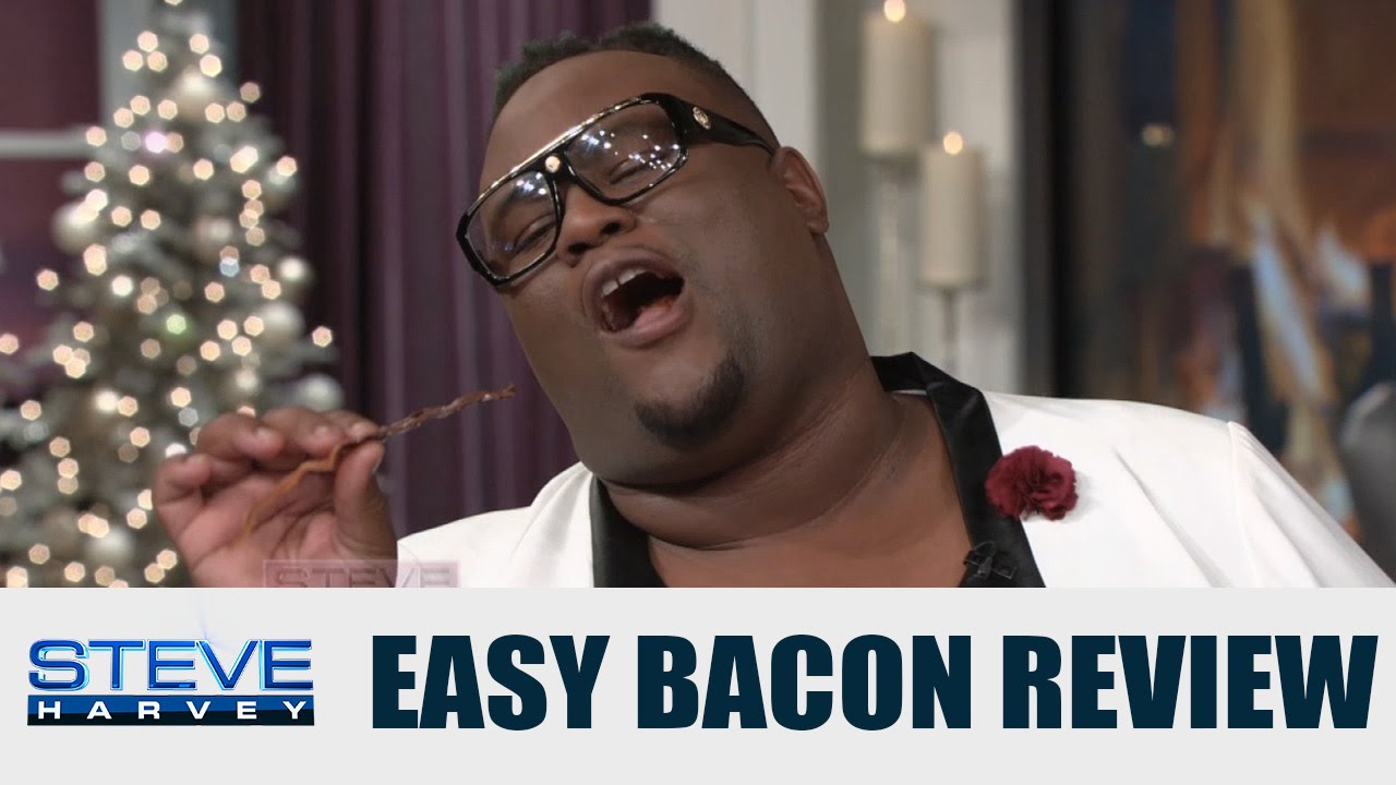 James Wright Chanel: This bacon is stupid good! || STEVE HARVEY