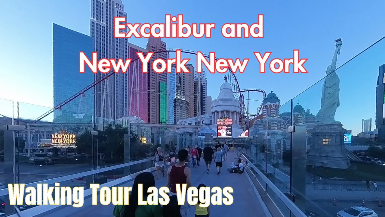 Vegas Journey from Excalibur to New York-New York: Castle to Skyline Walking Tour