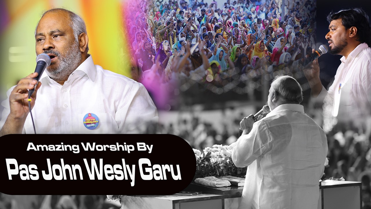 Amazing  Worship by 𝑷𝒂𝒔.𝑱𝒐𝒉𝒏 𝑾𝒆𝒔𝒍𝒆𝒚 Garu | Bhanu Pala | GOLDEN JUBLIEE MEETINGS | 2026 | John Wesly