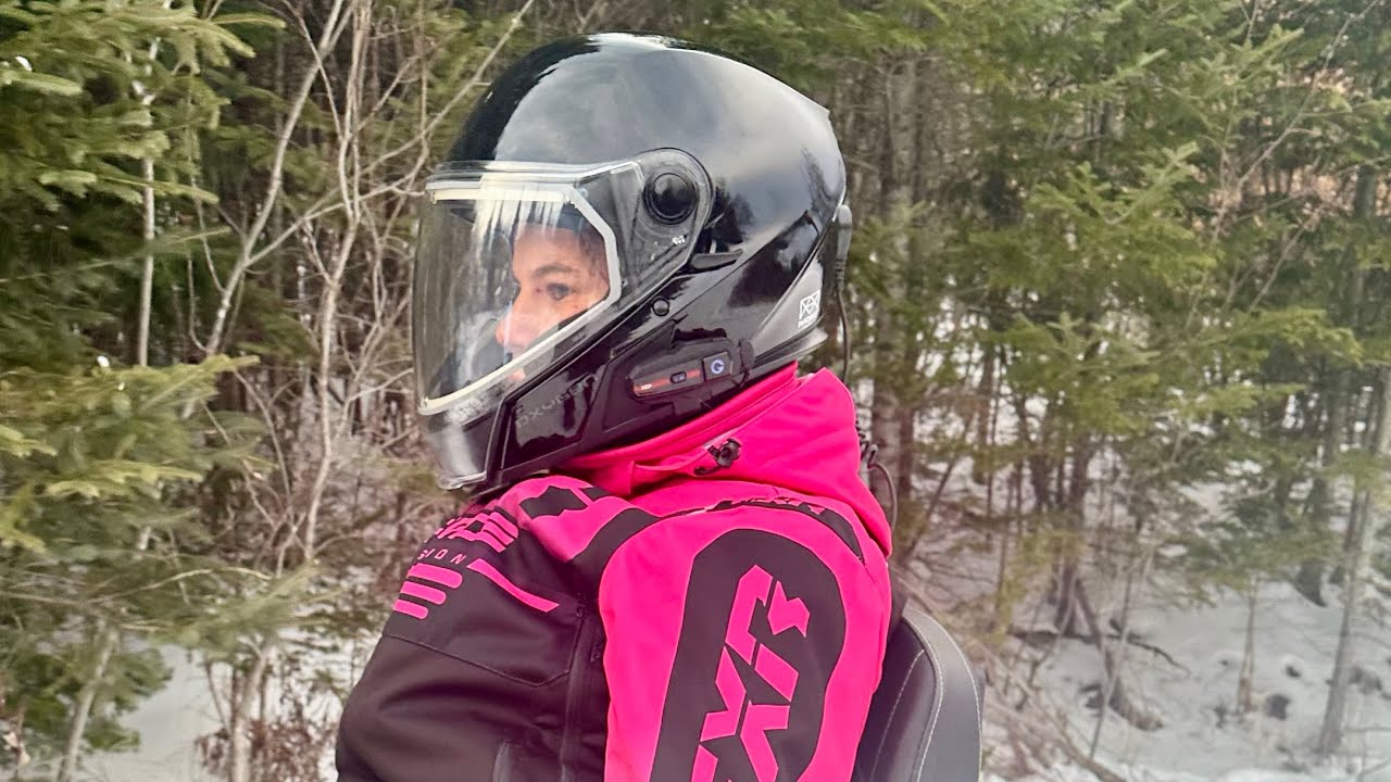 Une balade de skidoo pour Katia et pauvre petit cochon d’Inde 🐹 (10 fév 26)