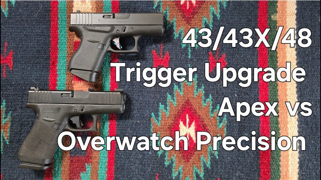 Модернизация спускового крючка для Glock 43/43X/48: тактические специализации Apex против точност...
