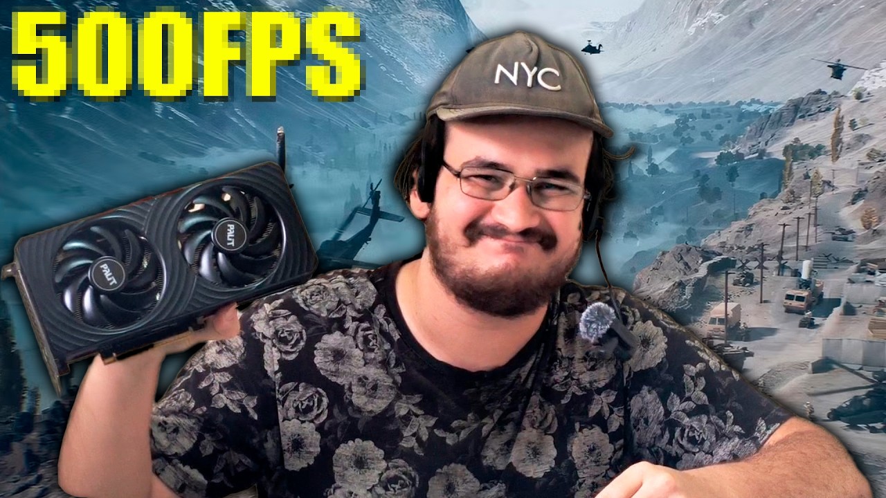 Battlefield 6 no XEON 2667v4 e RTX 5050 (500fps!)