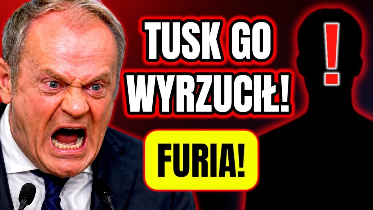 TUSK WPADŁ W FURIĘ! WYRZUCIŁ POLITYKA Z PARTII!