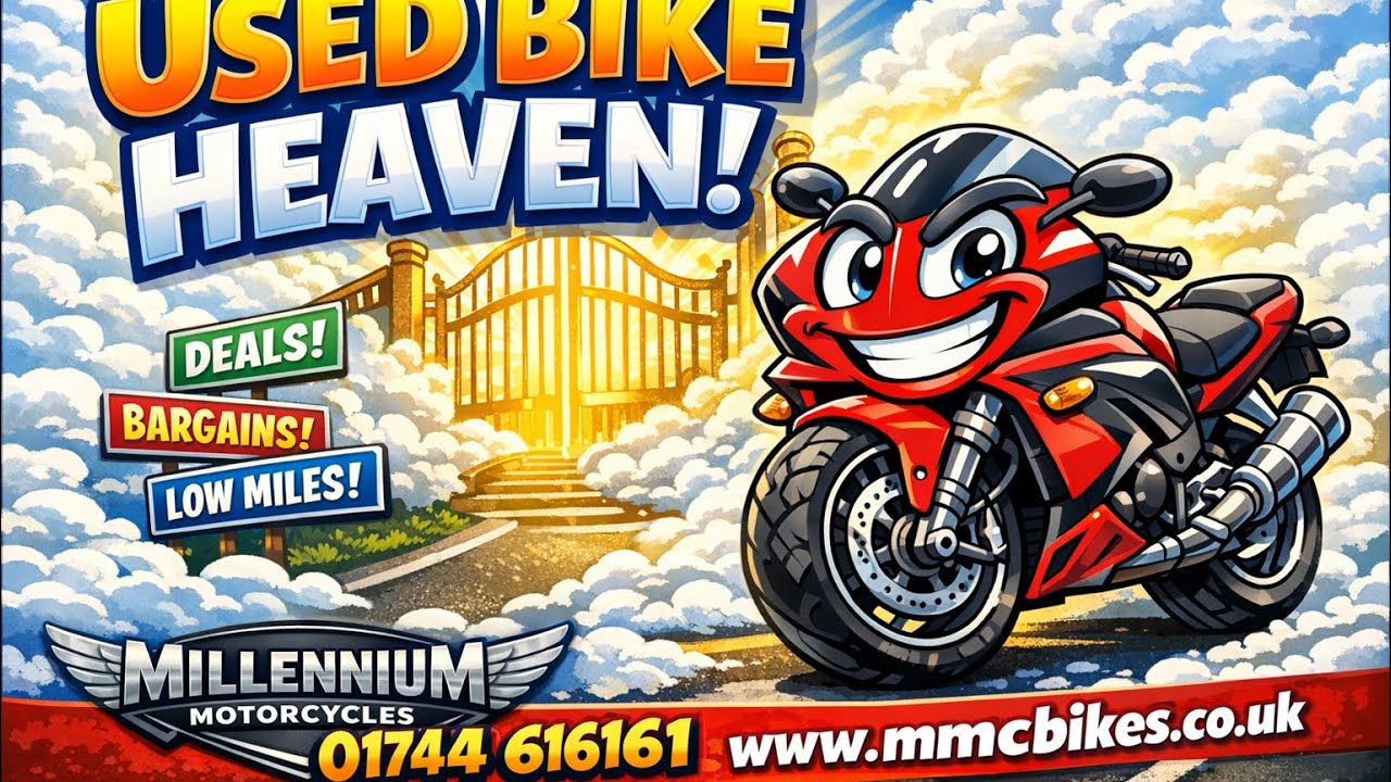 Used bike heaven here at Millennium Motorcycles 