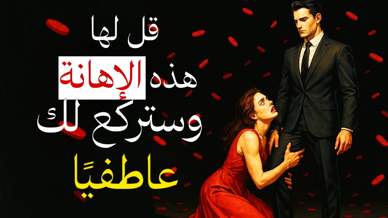 هذه الإهانة البسيطة إن استخدمتها معها، ستتعلق بك بجنون! فن الاضطراب العاطفي في علم النفس المظلم