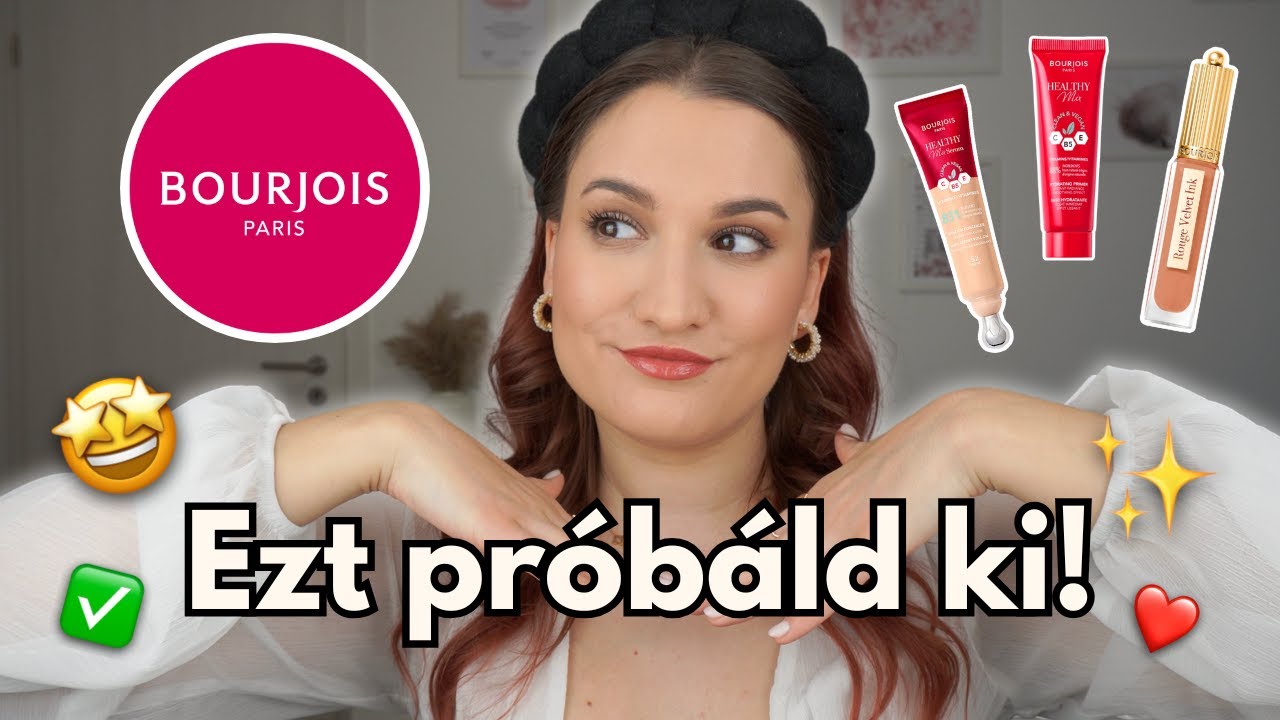 TELJES SMINK csak BOURJOIS term&eacute;kekkel 🤔✅ | Makeup Airline