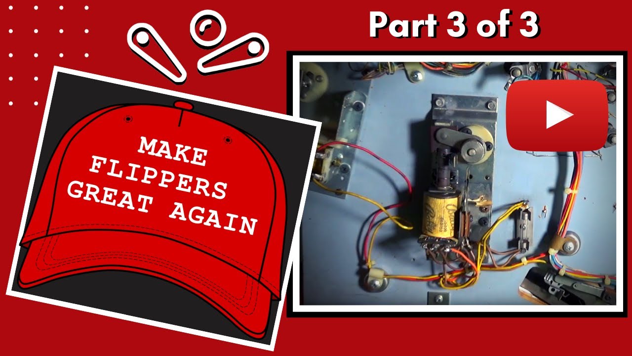 Fix Weak Flippers on Early Solid State Bally Pinball Machine - Part 3 of  3 - (Supersonic)