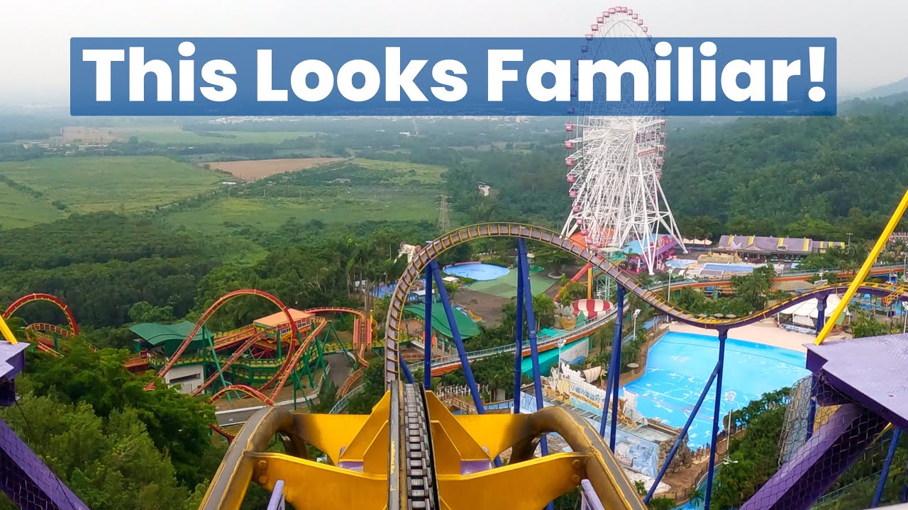 Meet Oblivion’s Forgotten Sister Coaster in Taiwan! Diving Machine G5 POV Janfusun Fancyworld