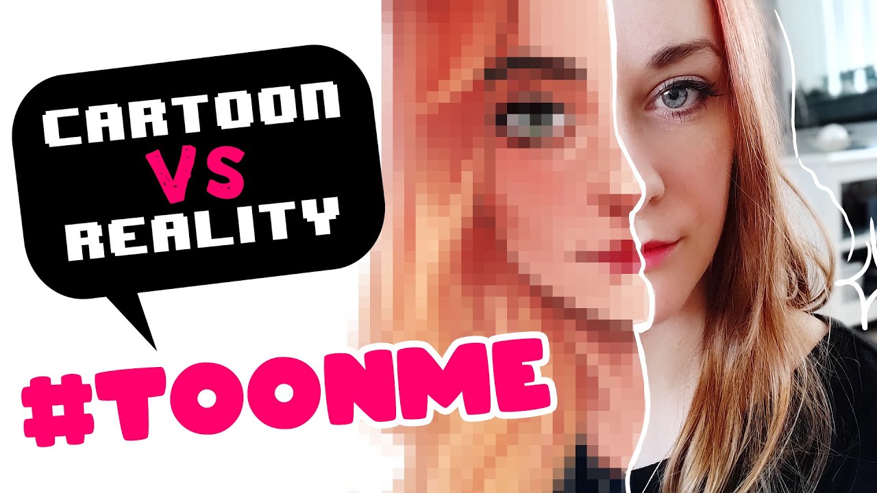 #TOONME Challenge ⭐️ Cartoon VS Reality ⭐️