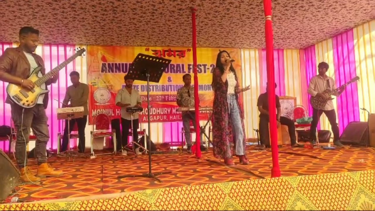Aaj ki Raat, ( live performance /by jumi sinha  )
