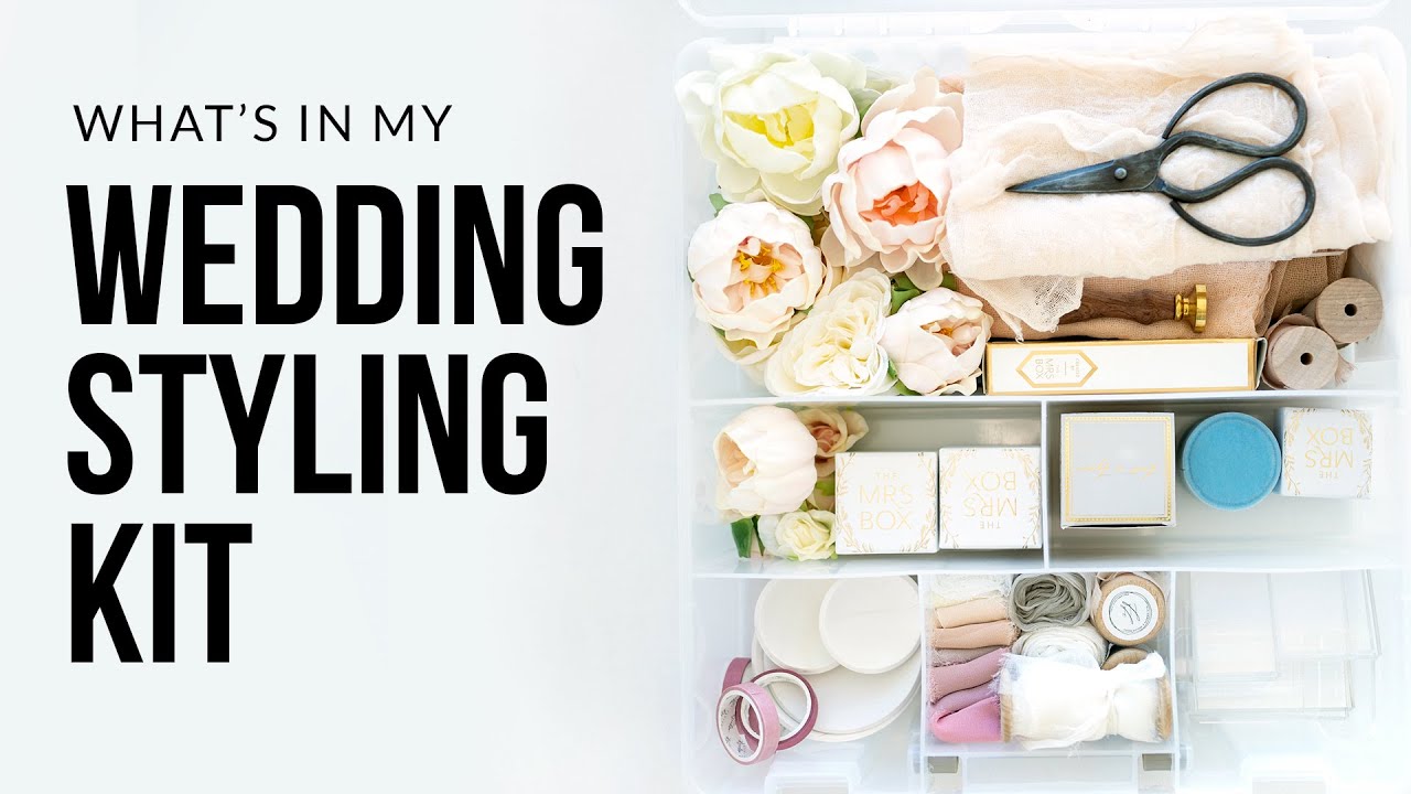 Wedding Photography Details: What's in my Styling Kit?