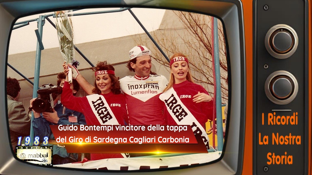 1983 Giro di Sardegna l'arrivo a Carbonia
