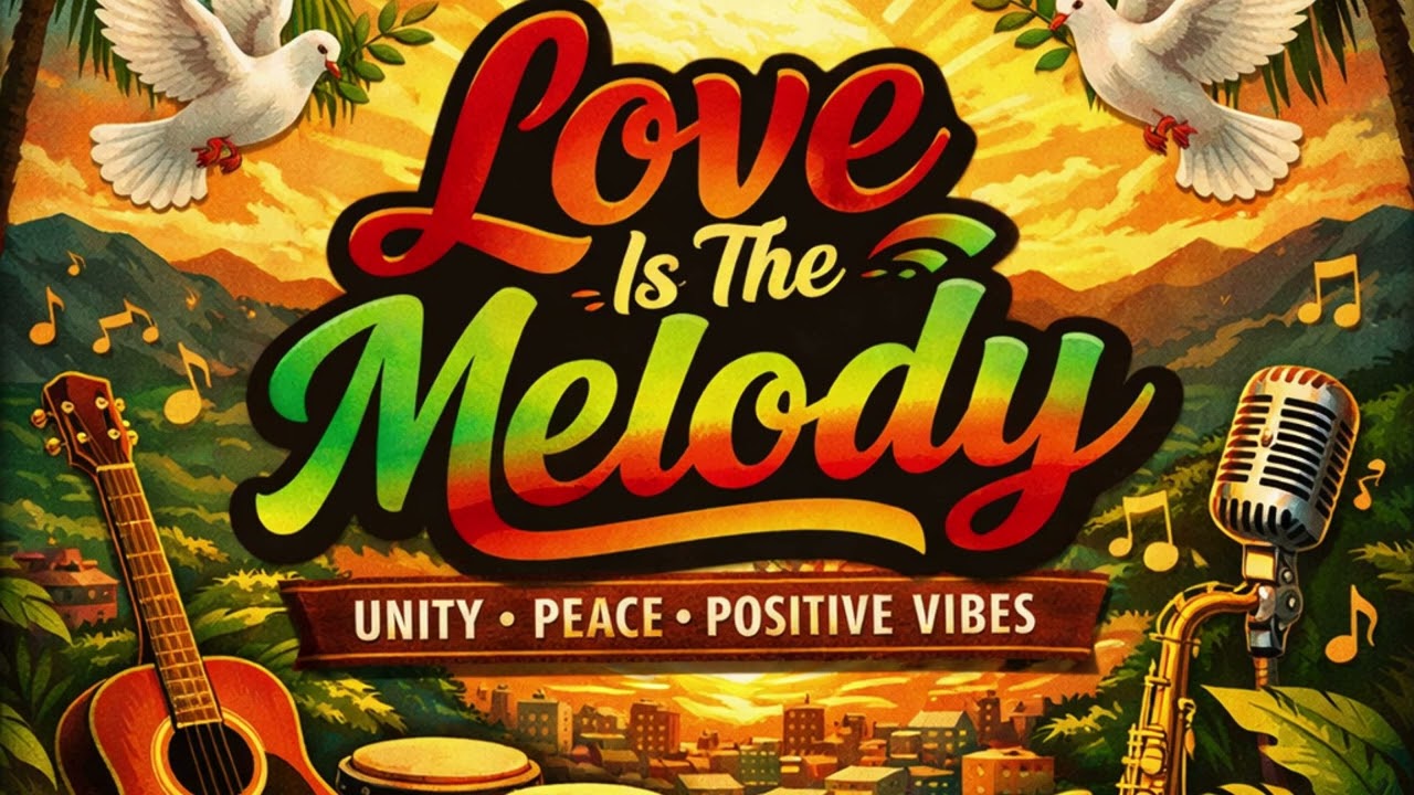 Love Is The Melody 🌿 Powerful Reggae Song of Unity, Peace & Positive Vibes (Official Audio)