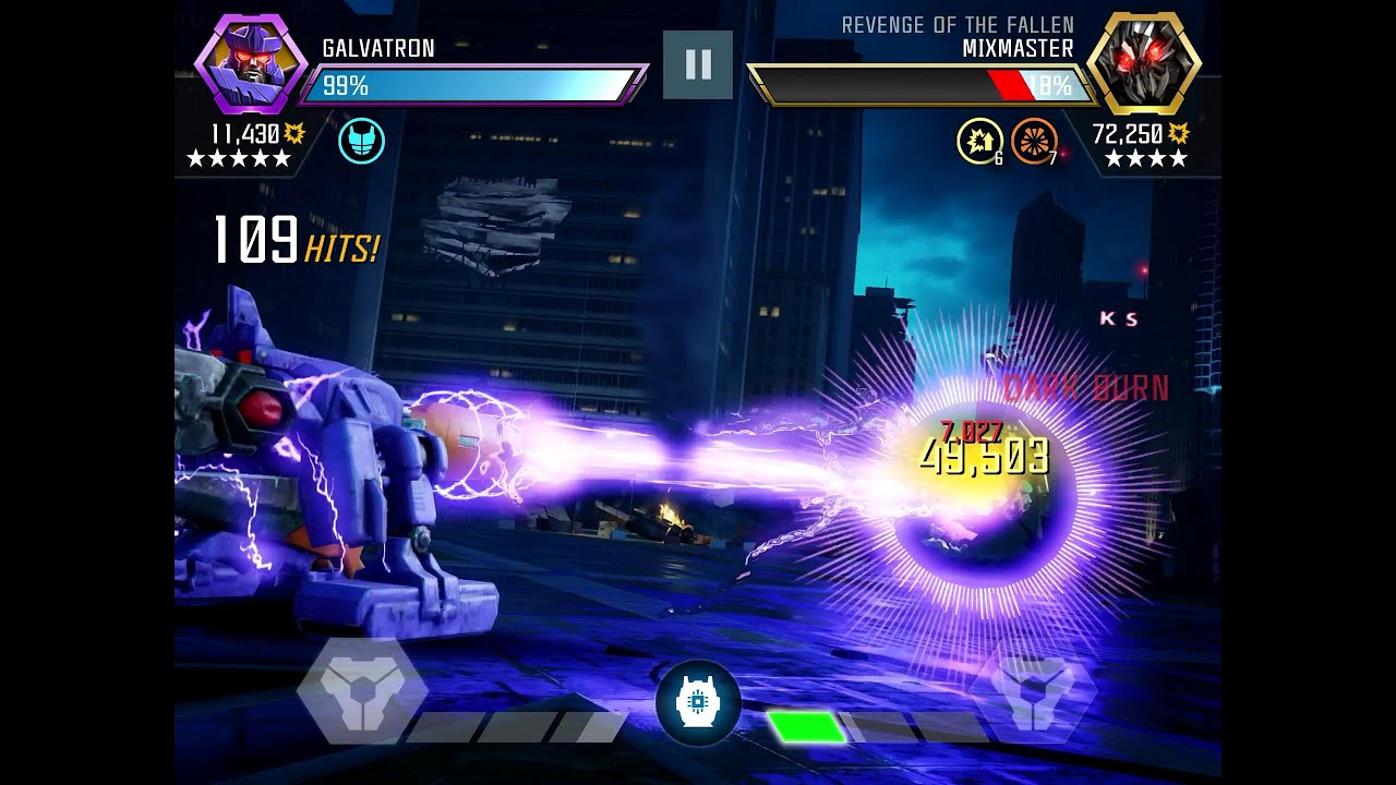 Requested Galvatron (R5 F29 S67) vs ROK Mixmaster Transformers: Forged To Fight