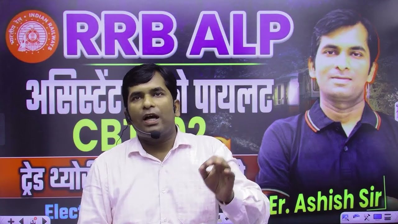 RRB ALP CBT-02 ! Syllabus & Sucess  Strategy ! By Er. Ashish Sir  #iti #rrb #alp 