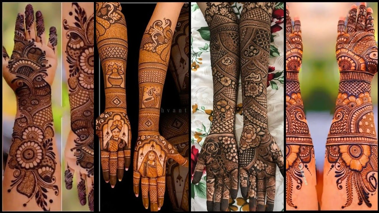 Very Beautiful Mehndi Front and Back Hand/Bridal Mehndi Design/Dulhan Mehndi Design