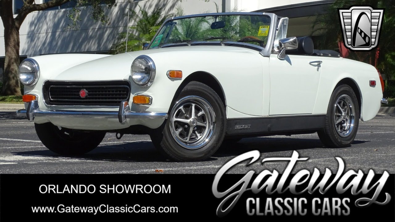 1972 MG Midget For Sale Gateway Classic Cars of Orlando #2261