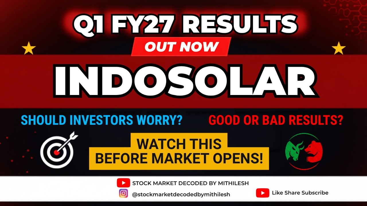 Indosolar Q1 Results 2027 | Indosolar Results Today | Indosolar Share Latest News