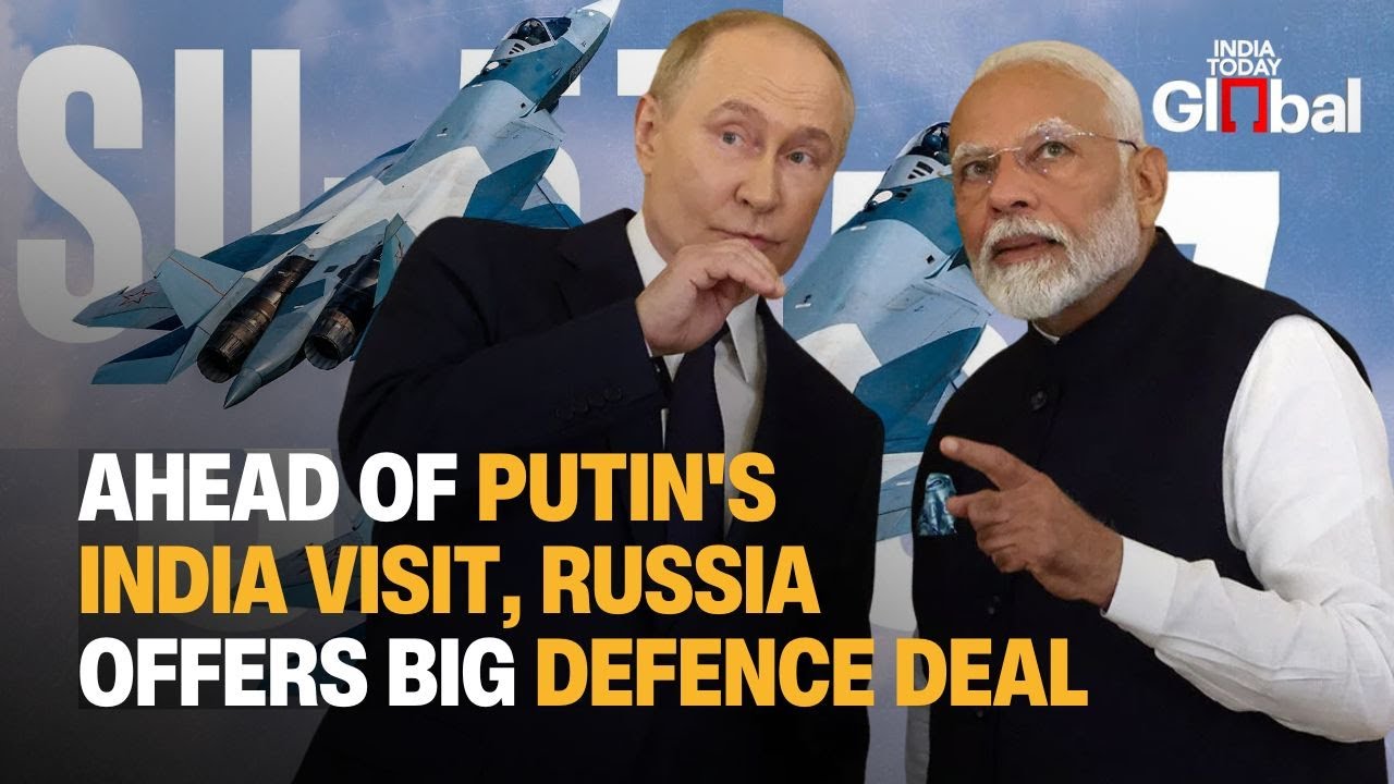 Putin's India Visit: Russia Offers India Full Su-57 Production, Tech Transfer Ahead of Putin&rsquo;s Visit