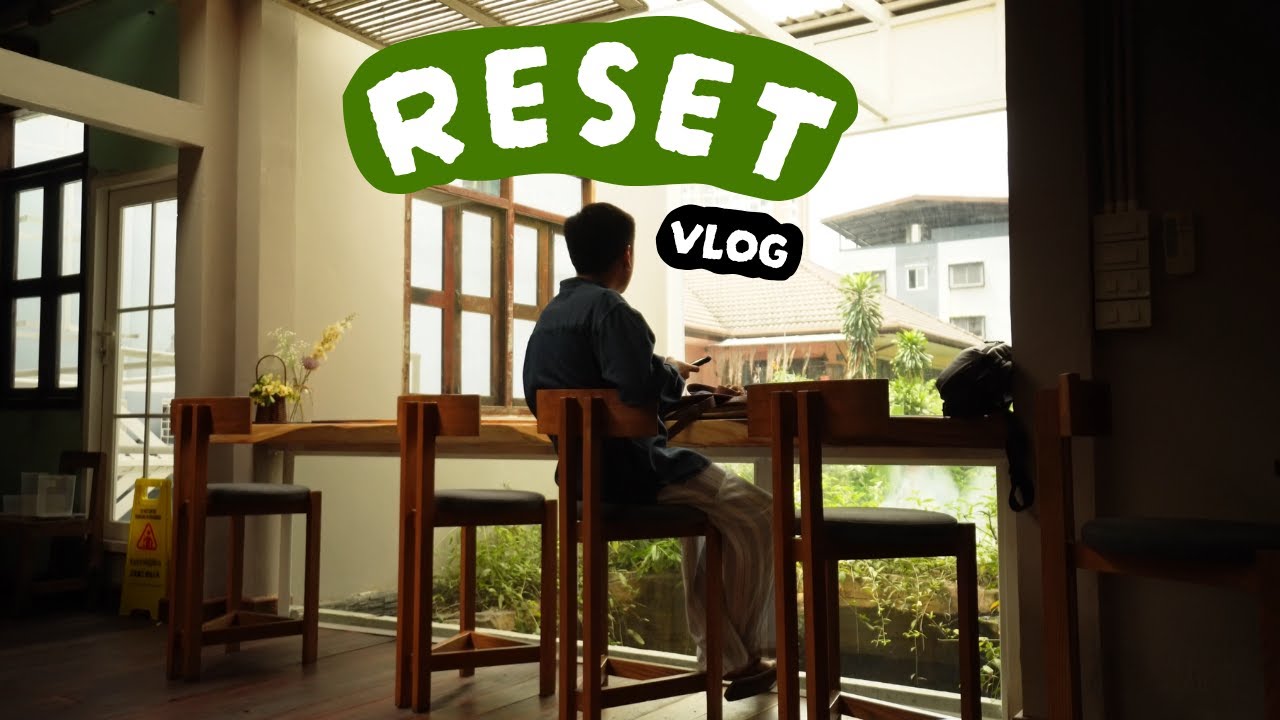 Reset Vlog ทำความสะอาดห้อง, ไปนั่งชิวที่คาเฟ่แต่อยู่ดีๆโดนรถชน!