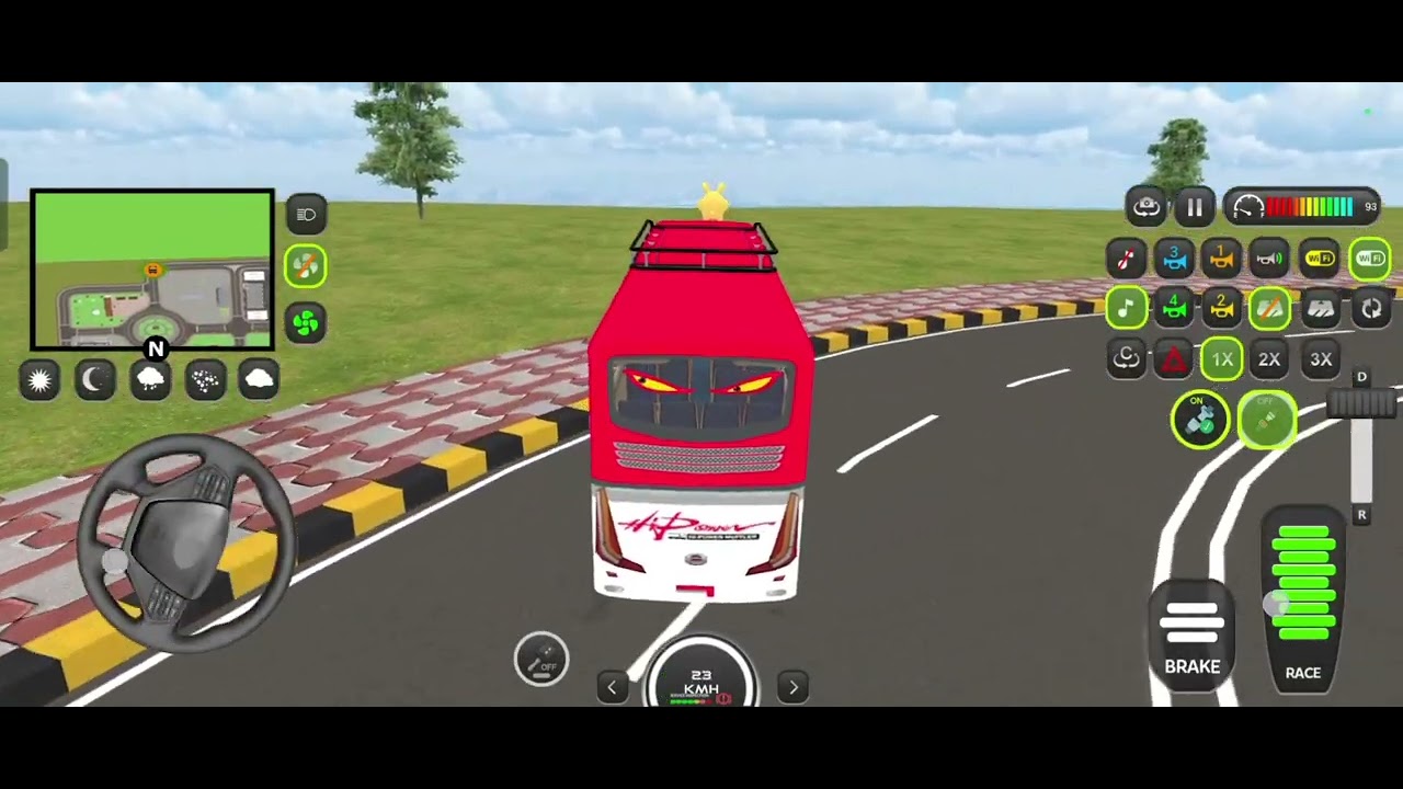 NEW BUS GAMING  VIDEO #viral #gaming 