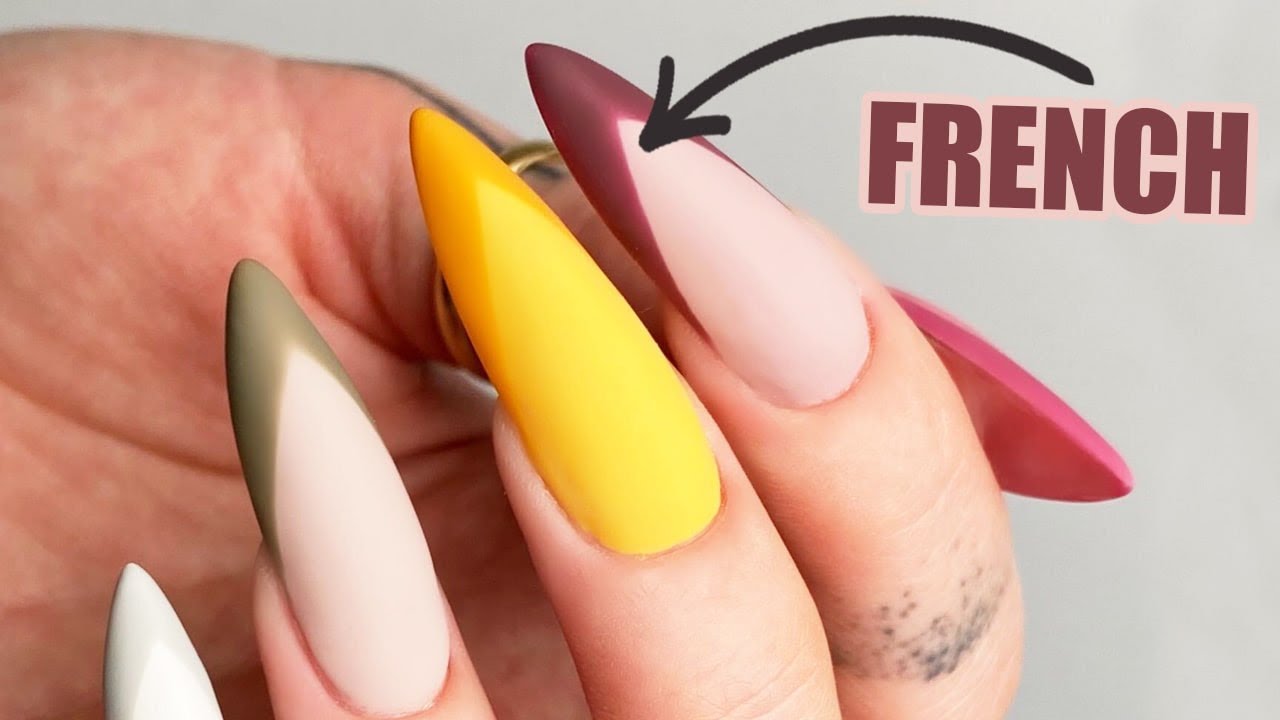 UNE FRENCH MANUCURE MULTICOLORE 😱