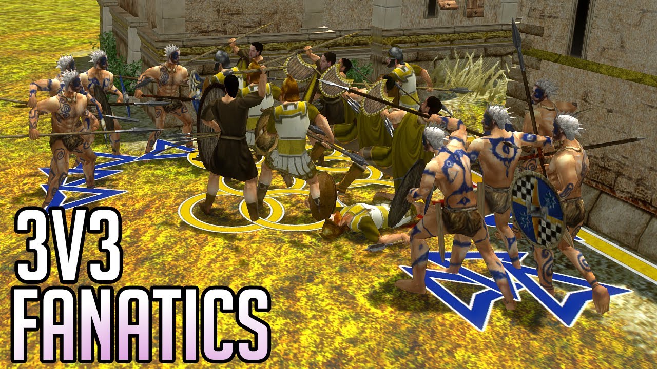 0 A.D. 3v3 | Fanatic Rush non-stop Raiding