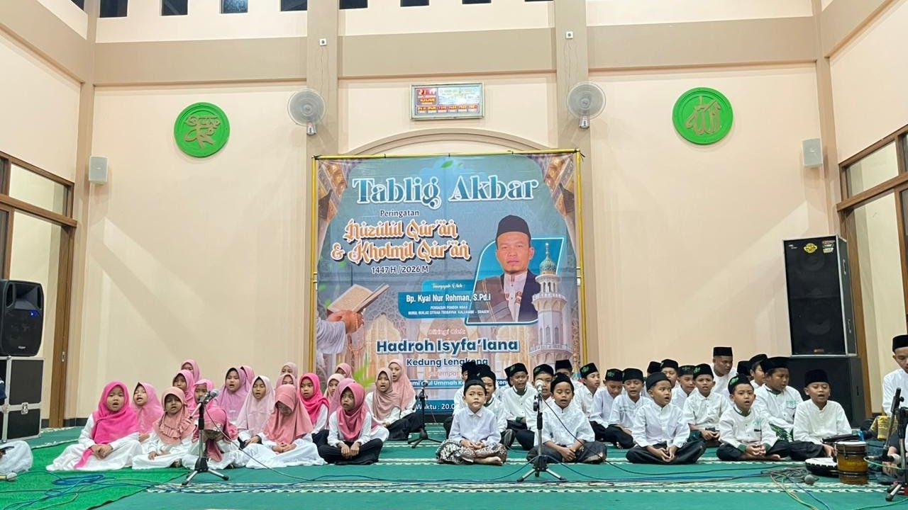 Khotmil Quran Masjid Jamiatul Ummah Kedonglengkong 16 Maret 2026