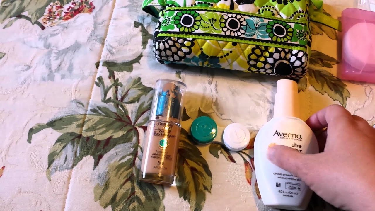 How I Pack my Vera Bradley Large Duffel