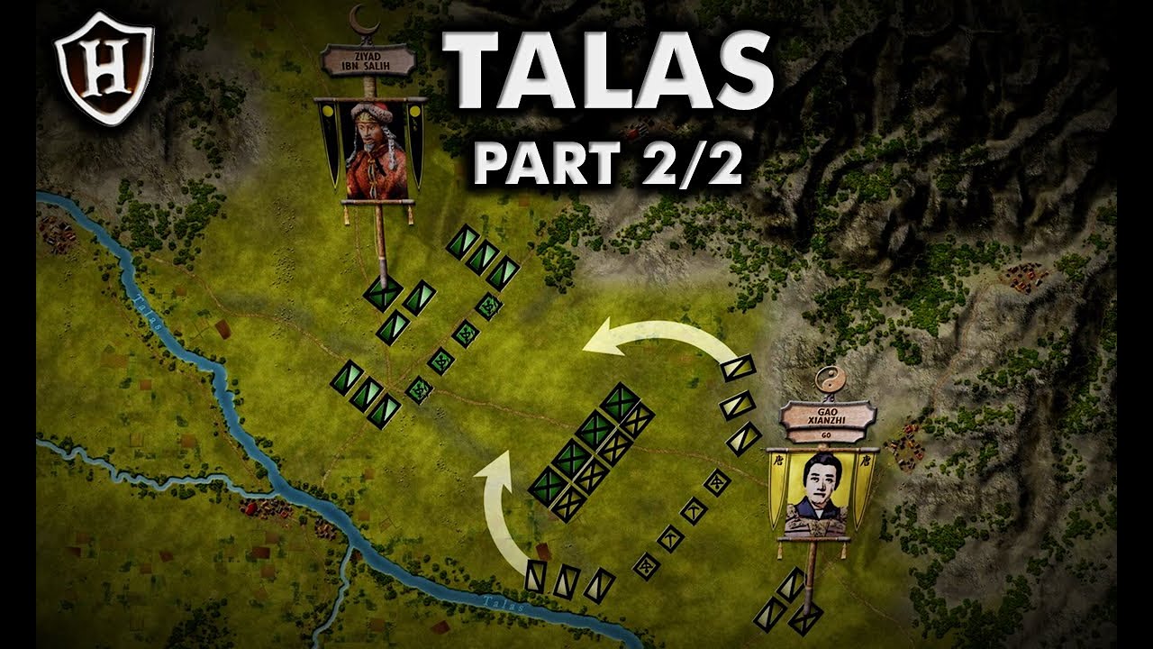 Battle of Talas, 751 AD ⚔️ Part 2/2 ⚔️ معركة نهر طلاس‎