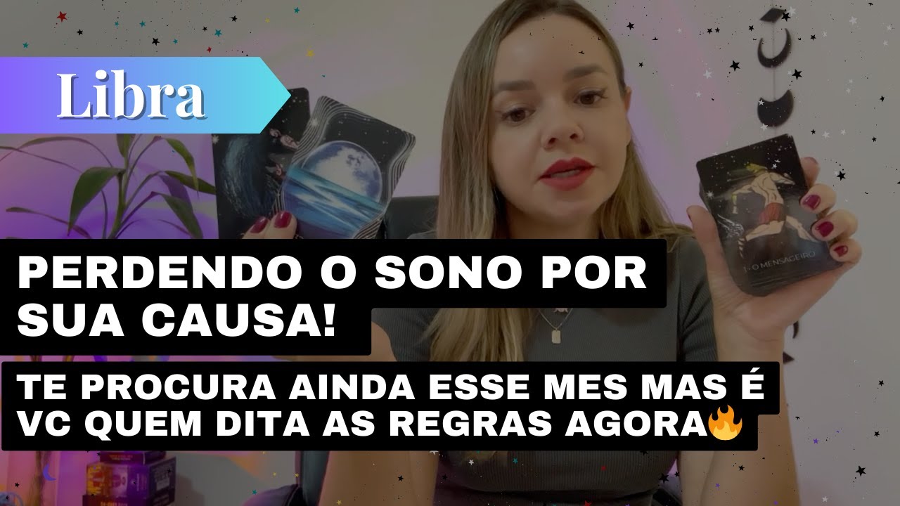 LIBRA✨PERDENDO O SONO POR SUA CAUSA! TE PROCURA AINDA ESSE MES MAS É VC QUEM DITA AS REGRAS AGORA🔥