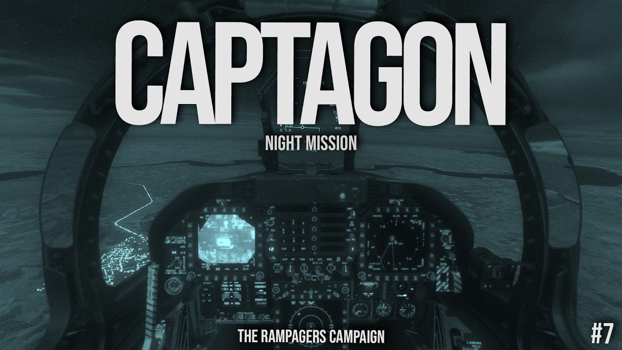 F/A-18C | NIGHT MISSION: PROVIDE CAS IN ROZ STEEL | No Commentary | DCS World Campaign Mission 07