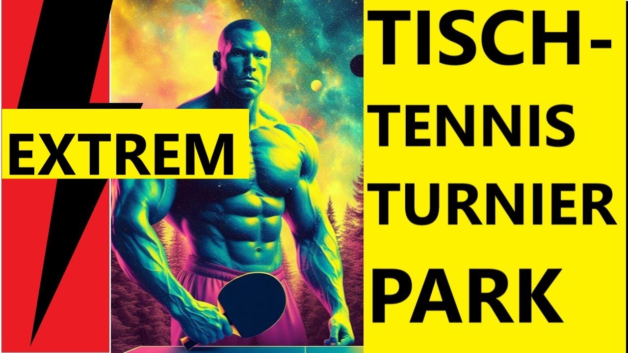 Tischtennis im Park - Turnierplanung  für 160 Spieler in 10  Parks - Planungs-Experiment