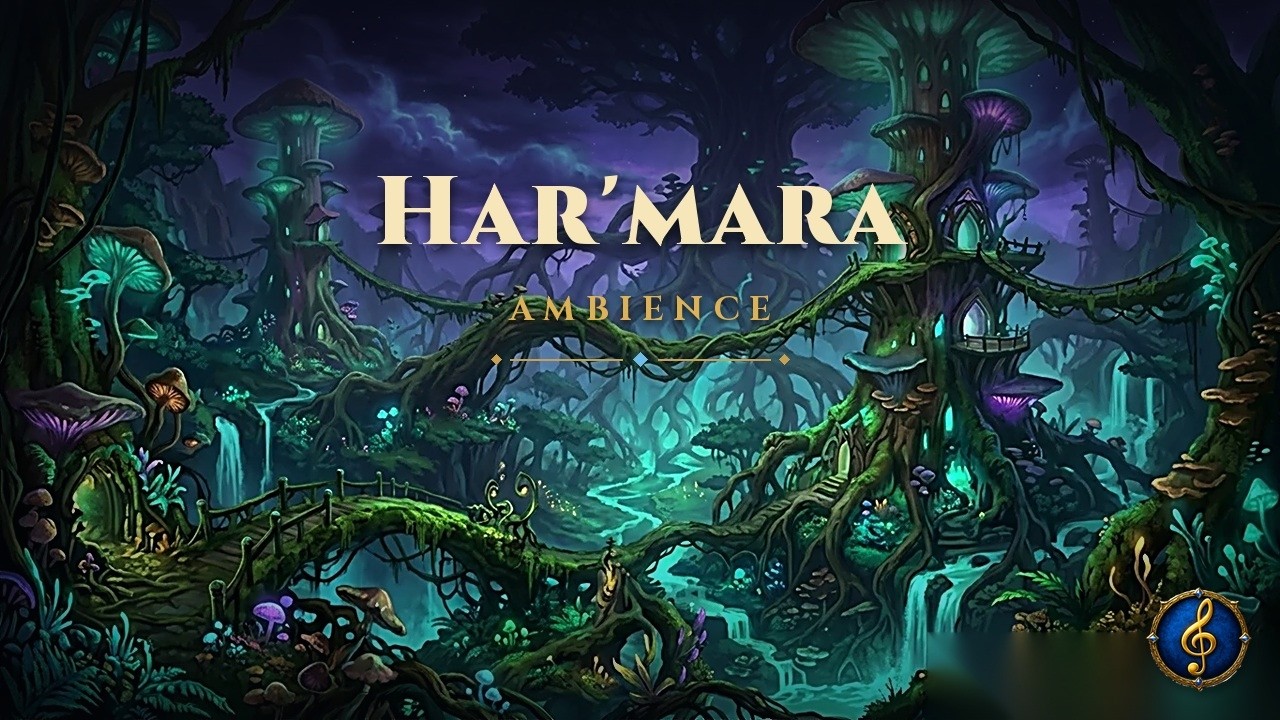HAR' MARA: The Most Beautiful Zone in Midnight 💎 WoW Immersive Ambience & Music