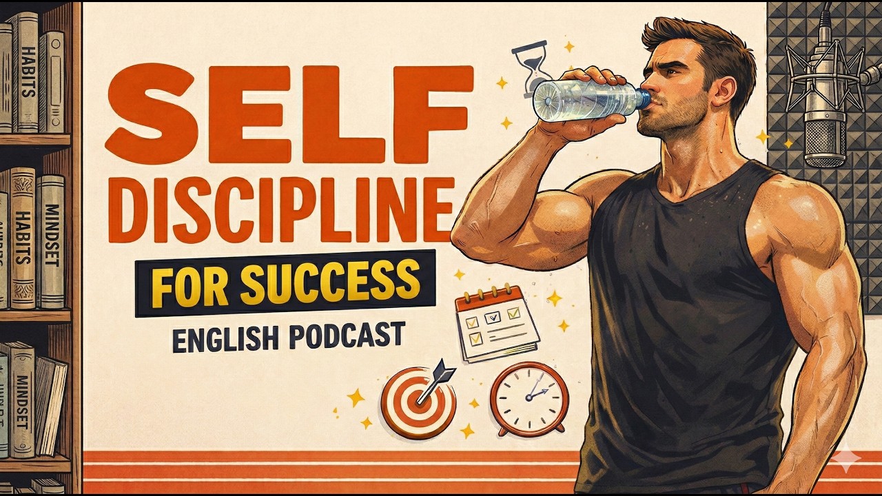 Why You Have No Discipline (And How to Fix It) | English Podcast
