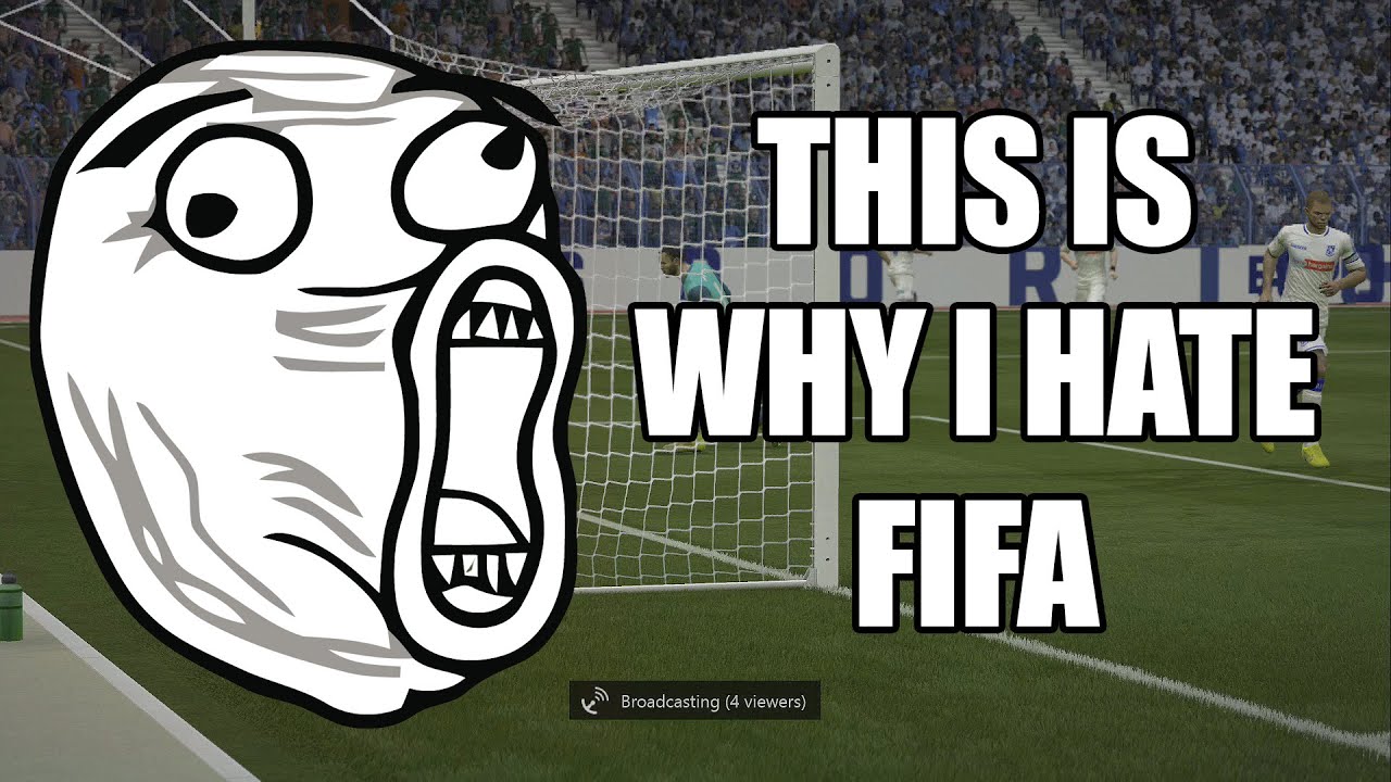WTF EA - FIFA 15 FAIL - WORST GOALKEEPER EVER vs THEGAMERCAN