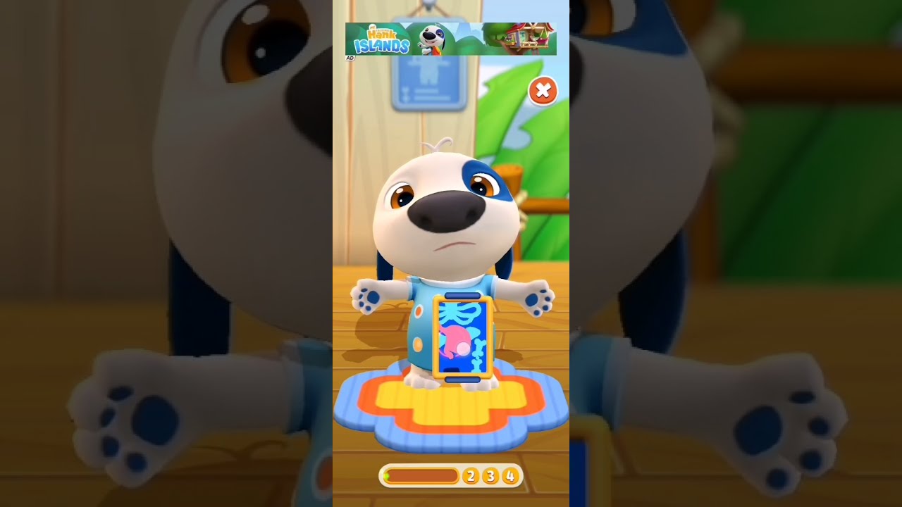 Alma & Luna Play My Talking Hank Islands 📱 Full Mini-Games Unlocked