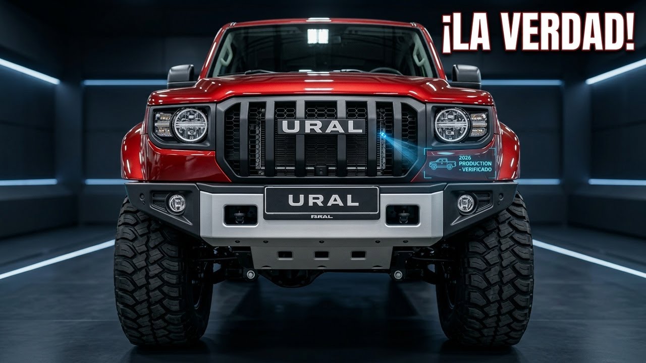 Ural 375 Pickup Truck 2026 | El Camión Todoterreno Más Extremo y Potente