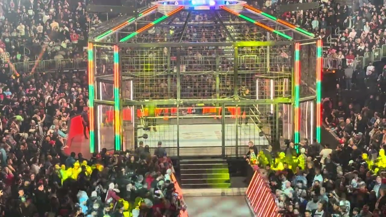 Men’s WWE Elimination Chamber 2026 Entrances 